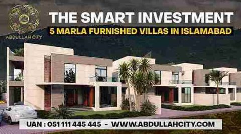 Villas in Islamabad, 5 marla furnished villas in Islamabad, 5 marla villas in Islamabad, Smart villas in Islamabad, Smart villas in Islamabad,