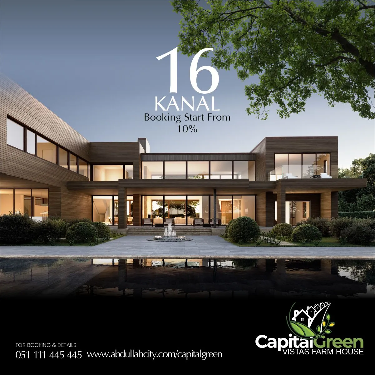 Buy Capital Green Vistas Farmhouse to enjoy the Scenic beauty and Wide Landscapes of the Iconic Margalla Hills between twin cities of Rawalpindi and Islamabad