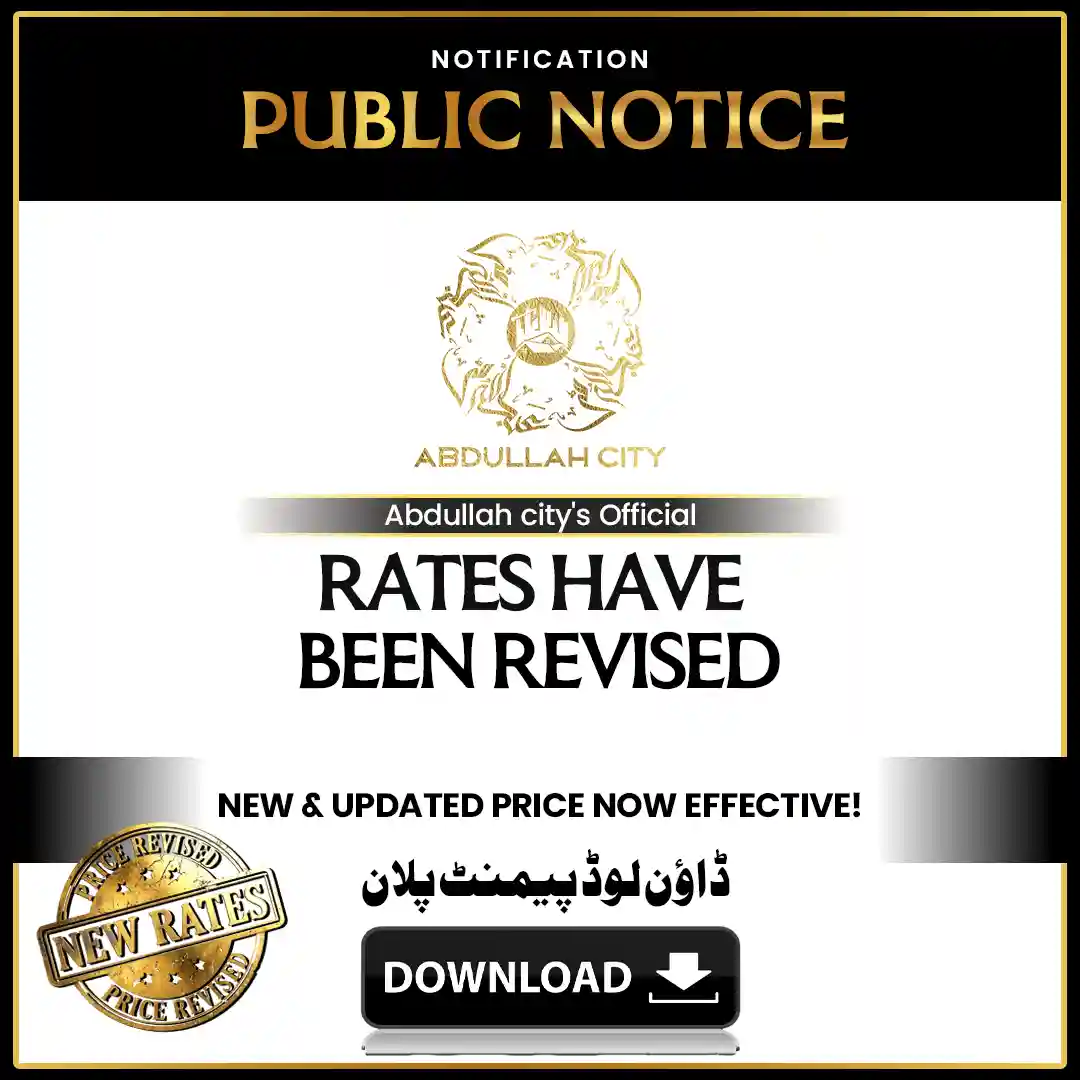 Abdullah City Rates Revised
