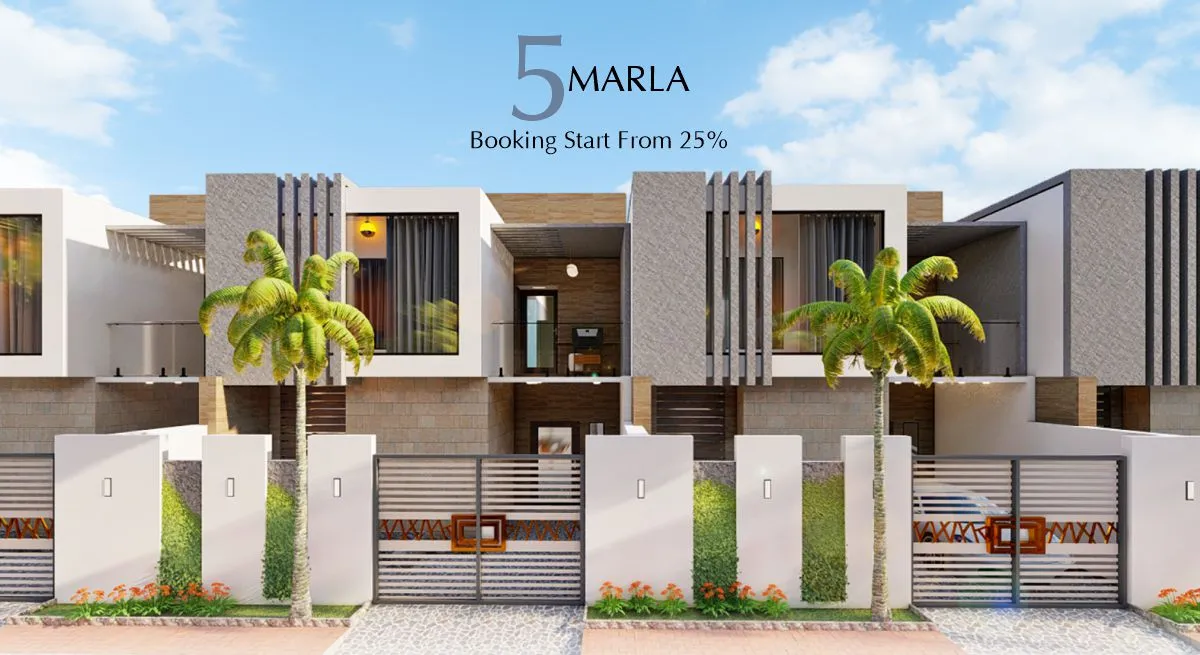 Experience dream living at affordable prices by buying fully furnished chalet villas of 5 Marla, 10 Marla, and 1 Kanal in full payment or installments.